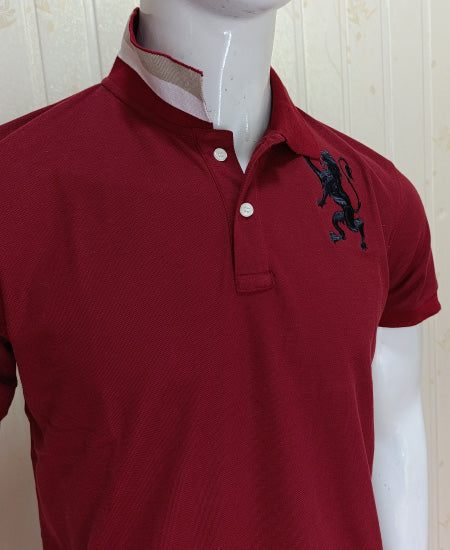 Giordano Polo Shirt Mehroon