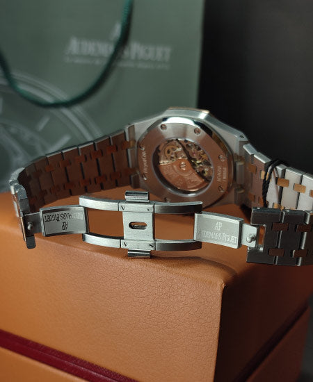 AP Royal Oak Luxury Skeleton Watch 15407ST.OO.1220ST.01