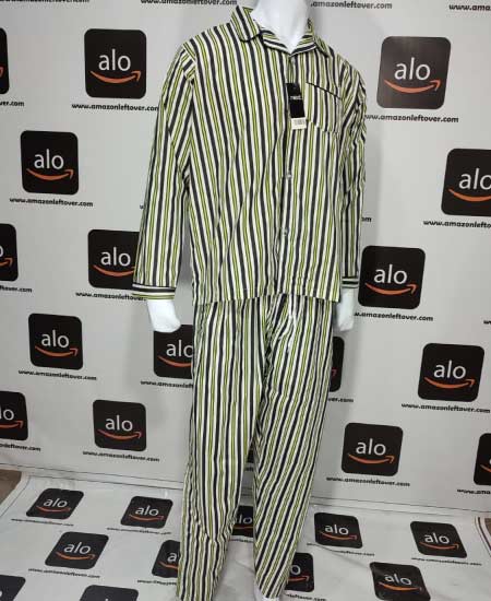 Men's Multi Striped Night Suit