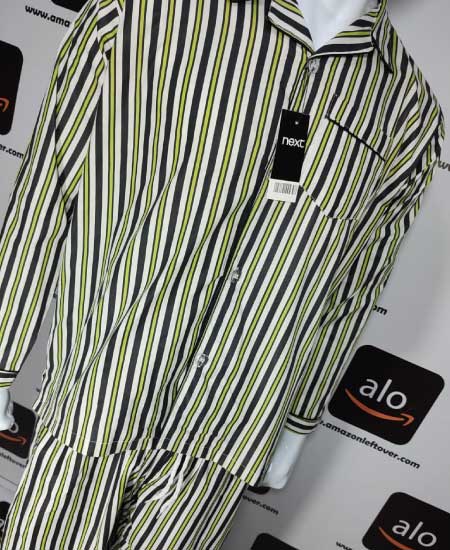 Men's Multi Striped Night Suit