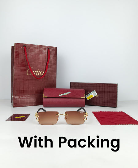 Cartr Sunglasses Brown Air CRT-113