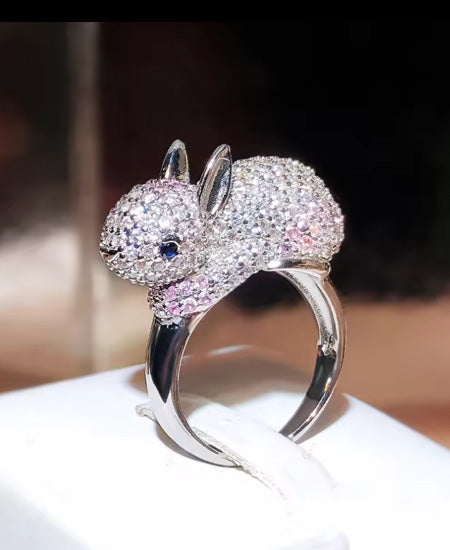 Jungle Tree Rabbit Rings