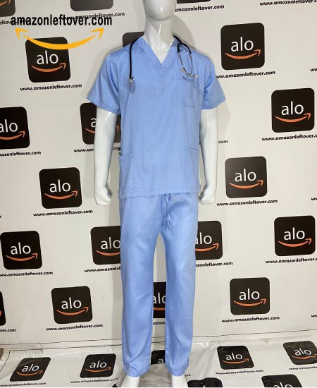 Doctor Scrubs Suit Sky Blue