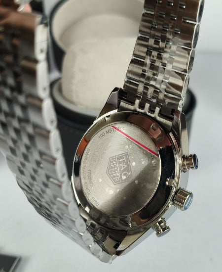 TG Huer Carera Staal Beads-Of-Rice Bracelet CBS2216.BA0048