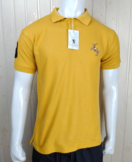 Napoleon Giordano Polo Shirt Mustard