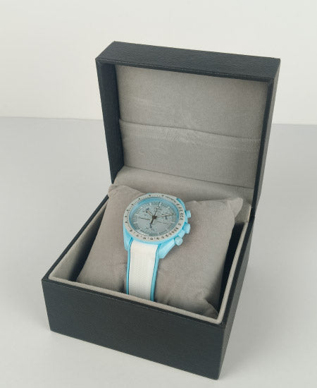 OMG Speed master Ultra Light MISSION TO URANUS Rubber Stap Watch