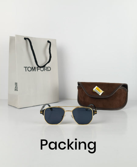 TF Black Clubmaster Sunglasses