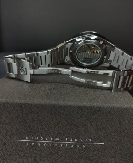 TG Huer Carera Calibre 5 Blue Wave