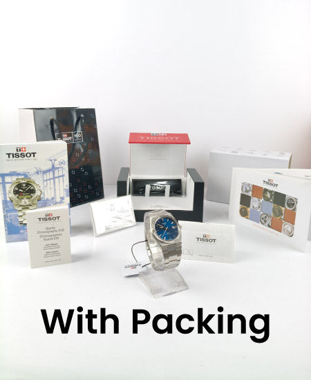 Tisot PRX Titanium Blue 38mm T137.807.44.041.00 Automatic Watch