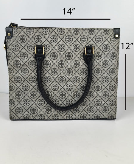 Tory Burch Never Full Handbag Black