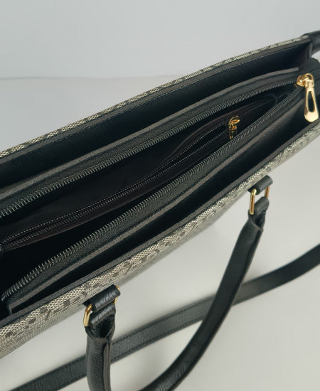 Tory Burch Never Full Handbag Black