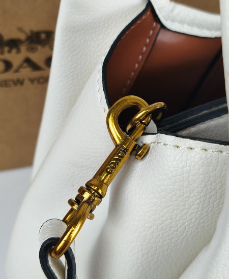 Coch White Lana Handbag