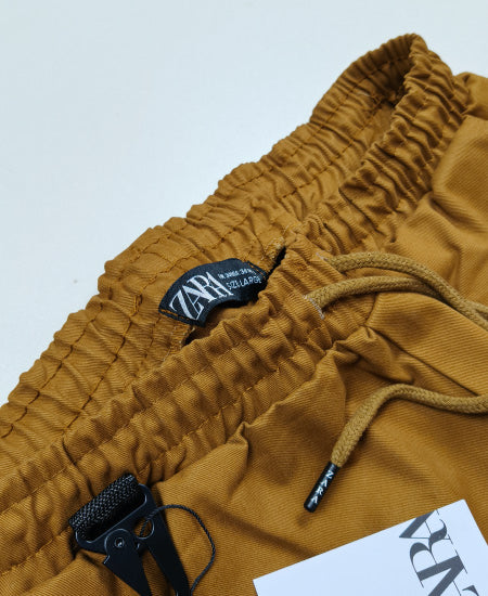 Zara Brown Cargo Trousers