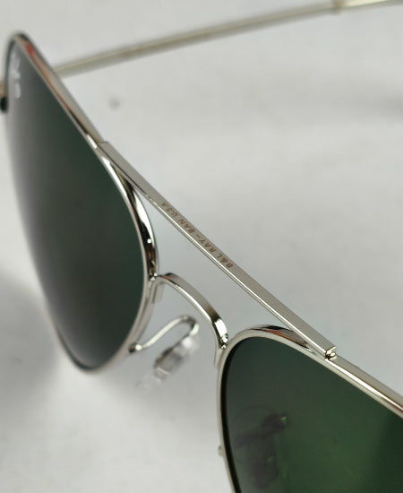 1.6 Ry Bn Silver Aviator Sunglasses USA