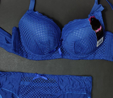 2-PC Sushiyi Blue Bra 38