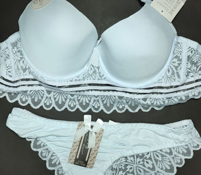 2pc Bra Sky Blue Felicity 44