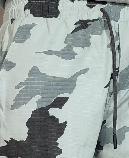 A Zaraa Cotton Shots for Mens Gray Army 6