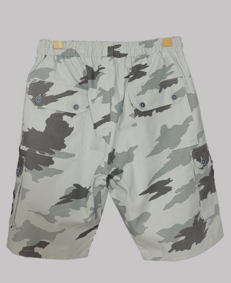 A Zaraa Cotton Shots for Mens Gray Army 6