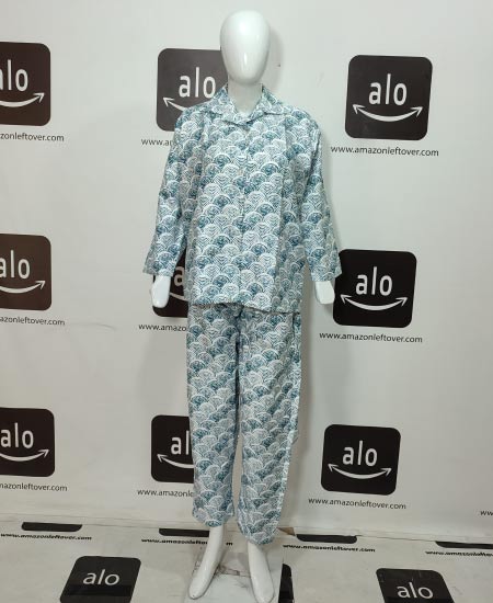 A Za Ra Ark Green Sleepwear PJ's