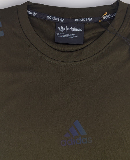 Adidas T-Shirts Khaki Green
