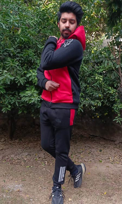 Adidas hoodies Tracksuit Red
