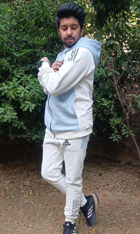 Adidas hoodies Tracksuit Sky Blue