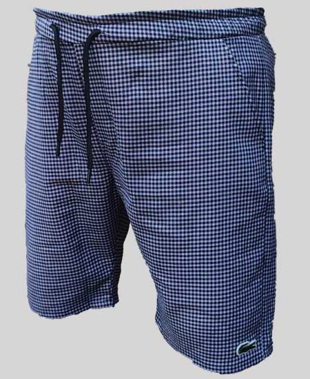A Lacte Cotton Shorts Black and White