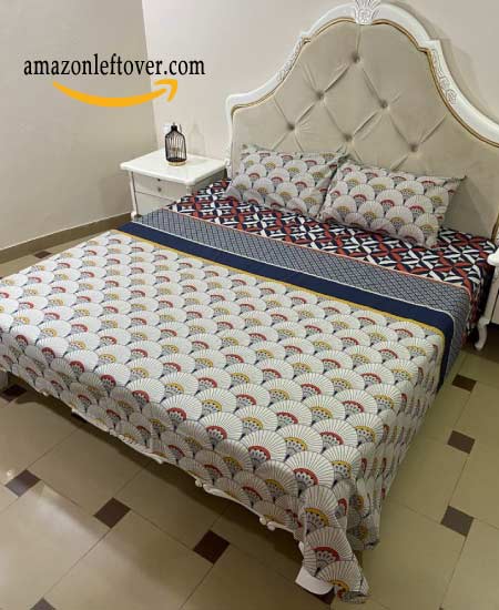 Premium Cotton Bedsheet Fin block