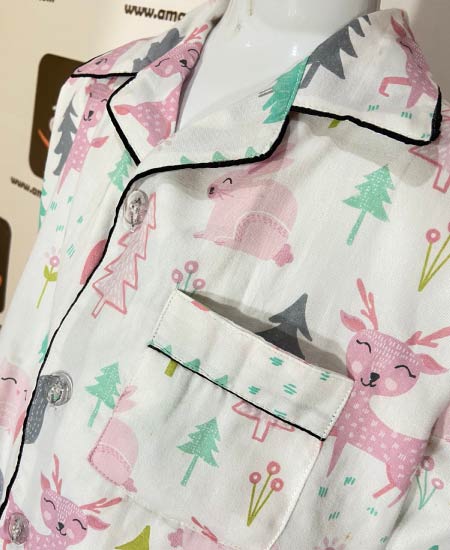 Kid's Cotton Night Suit