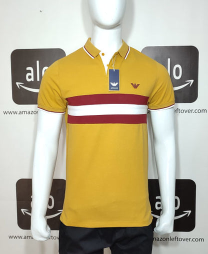 Armani Polo Shirt Mustard