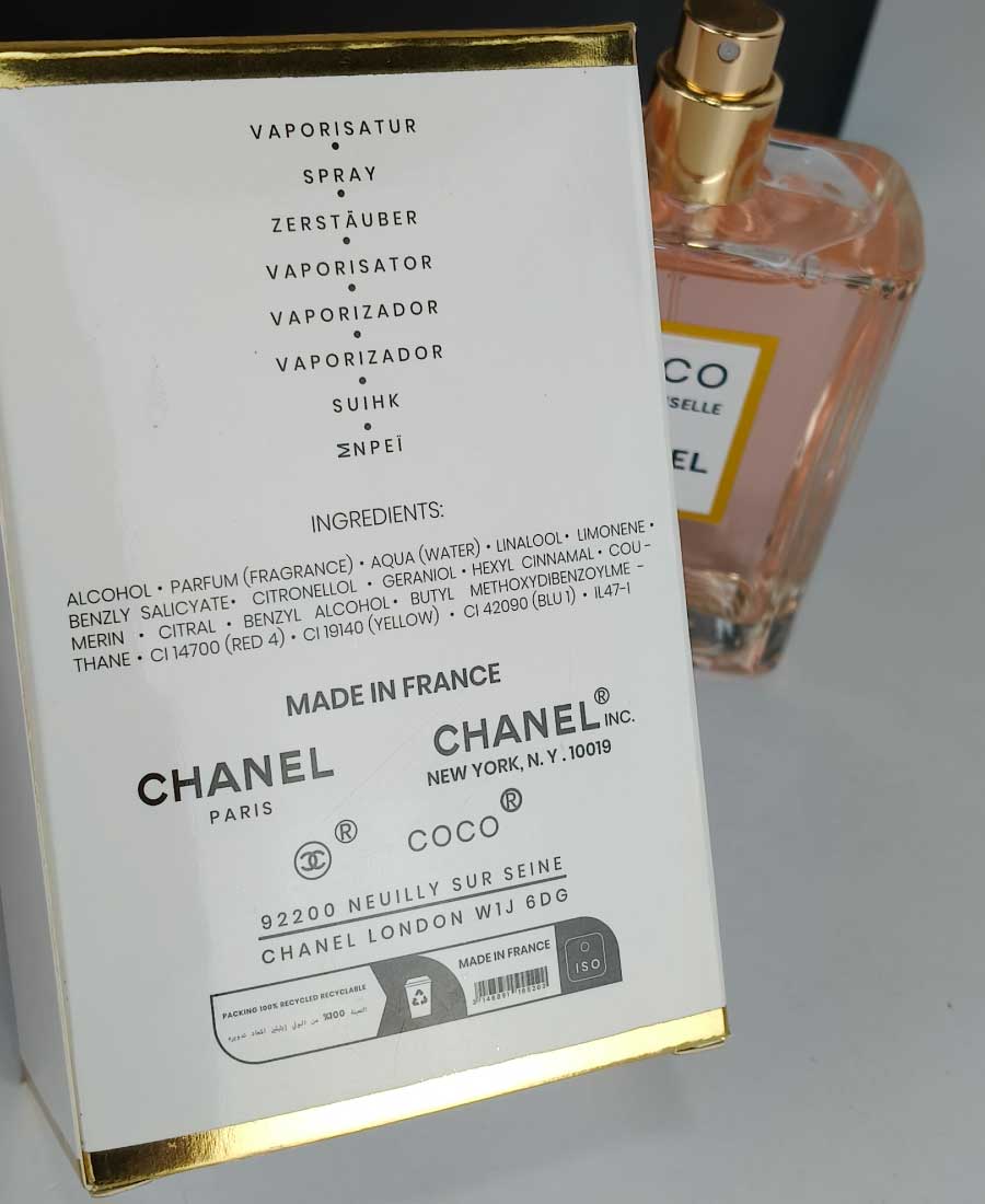 1.1 CHNL Coco Mademoiselle Perfume
