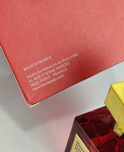 Bcarat Rouge 540 Maison Francis Kurkdjian