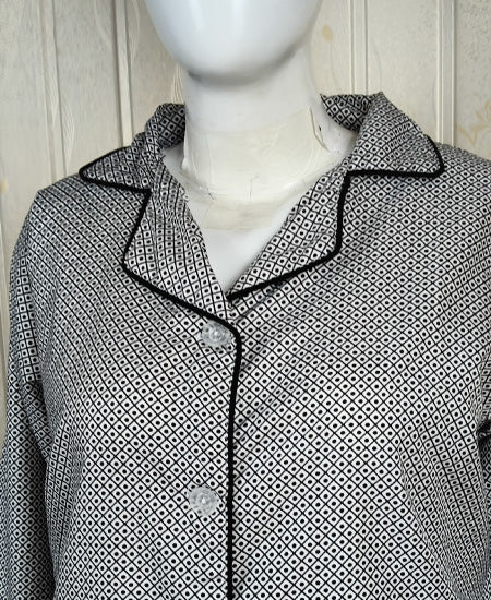 Black Dots Night Suit Zara Women's