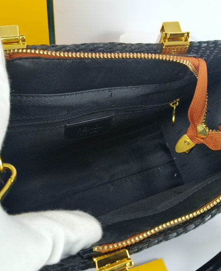 Fndi Black Tote Handbag