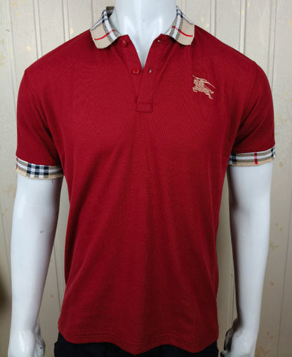 Burberry Mehroon Polo Shirt