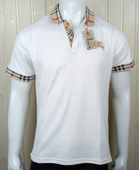 Burberry Snow White Polo Shirt P1