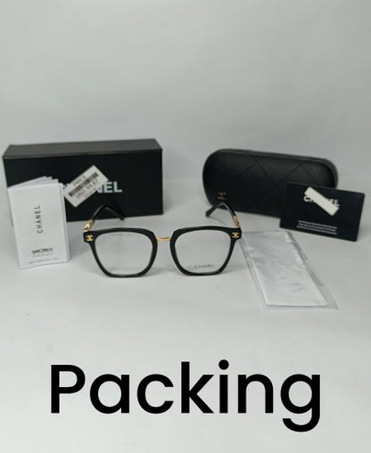 CHNEL CHN40 Font Power Glasses Frame