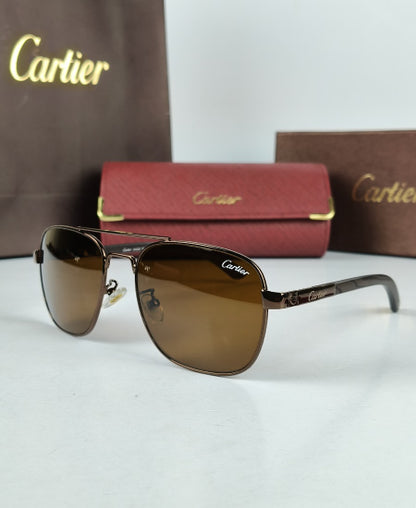 Cartr Luxury Sunglasses Copper Brown CRT08
