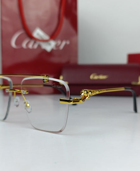 Cartier Power Glasses Leopard