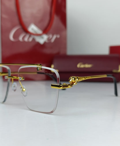 Cartier Power Glasses Leopard