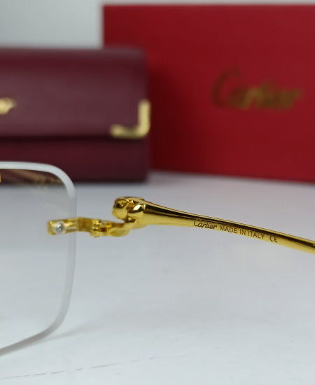 Cartier Power Glasses Leopard