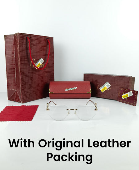 Cartier Power Glasses Silver Iconic Leopard