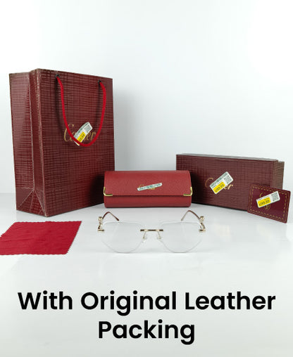 Cartier Power Glasses Silver Iconic Leopard