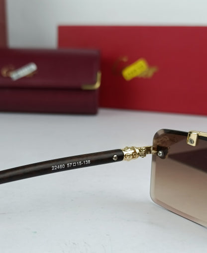 Cartr Sunglasses Brown CRT092