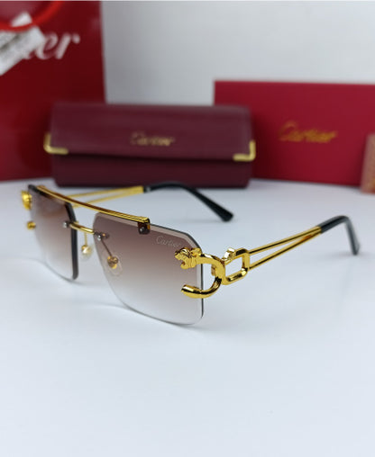 Cartr Sunglasses Golden Brown CRT50