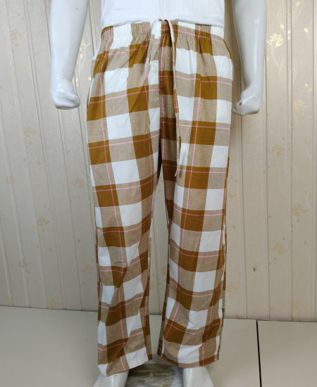 Cotton Trouser Brown Zara Men's