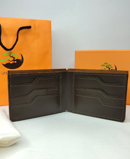 Crazy Horse Vintage Leather wallet V005