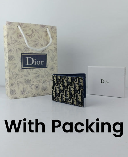 Dior Men's Wallet Blue