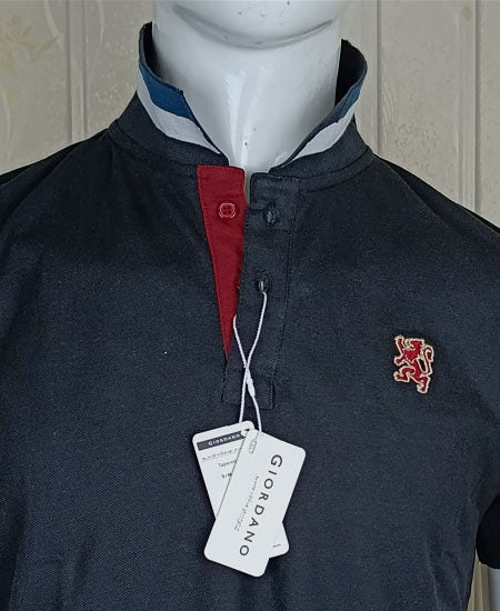 Giordano Black Polo Shirt