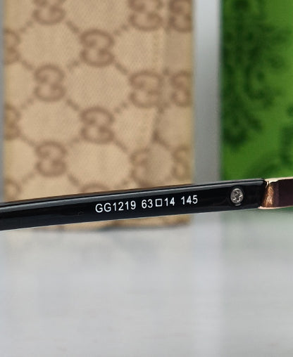 GG Sunglasses Golden Black